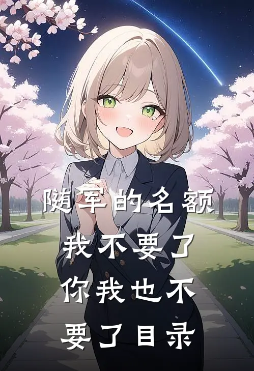 随军的名额我不要了，你我也不要了目录