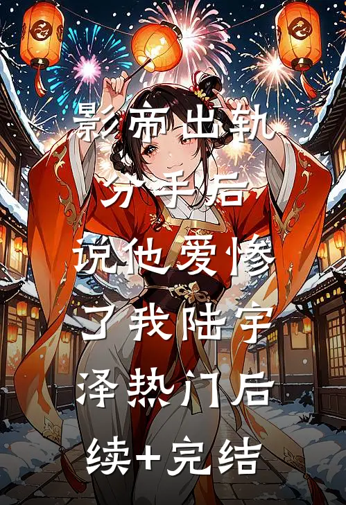 影帝出轨分手后，说他爱惨了我陆宇泽热门后续+完结