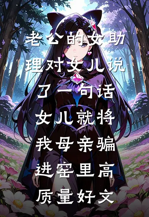 老公的女助理对女儿说了一句话，女儿就将我母亲骗进窑里高质量好文