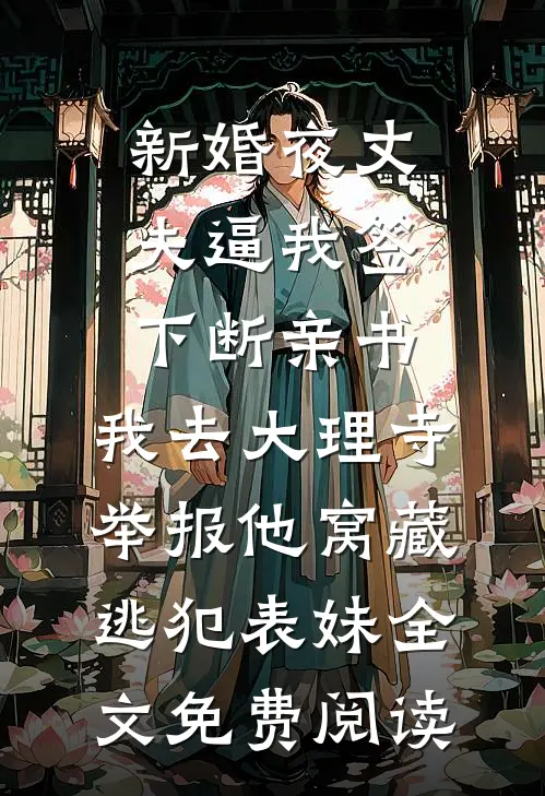 新婚夜丈夫逼我签下断亲书，我去大理寺举报他窝藏逃犯表妹全文免费阅读