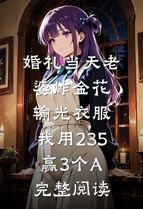婚礼当天老婆炸金花输光衣服，我用235赢3个A完整阅读
