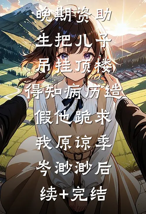 老公为癌症晚期资助生把儿子吊挂顶楼，得知病历造假他跪求我原谅季岑渺渺后续+完结