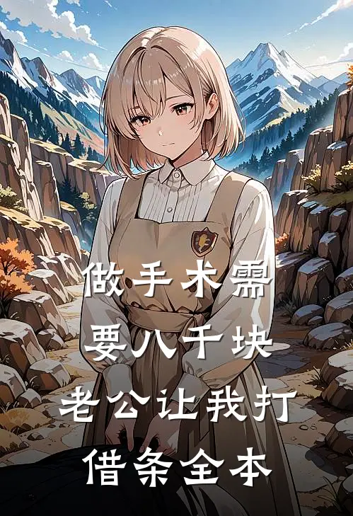 做手术需要八千块，老公让我打借条全本