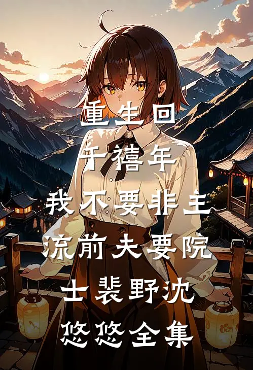 重生回千禧年，我不要非主流前夫要院士裴野沈悠悠全集