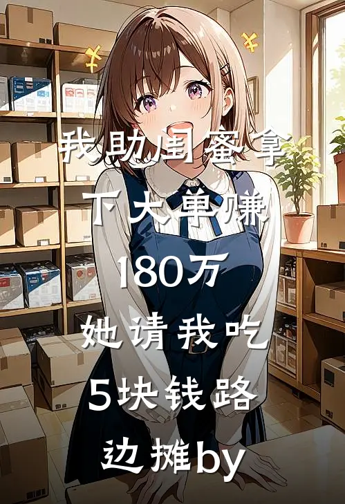 我助闺蜜拿下大单赚180万，她请我吃5块钱路边摊by