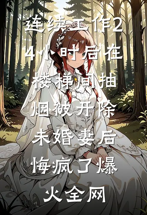 连续工作24小时后在楼梯间抽烟被开除，未婚妻后悔疯了爆火全网