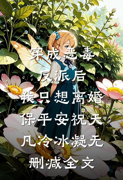 穿成恶毒反派后，我只想离婚保平安祝天凡冷冰凝无删减全文