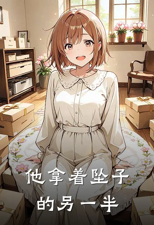 他拿着坠子的另一半