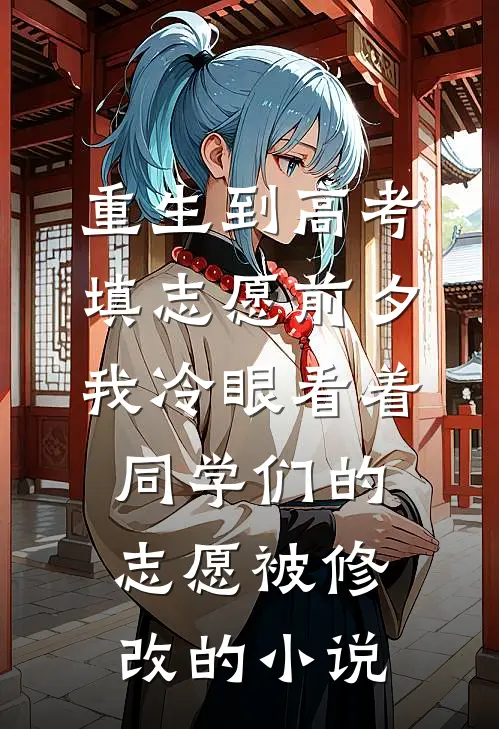 重生到高考填志愿前夕，我冷眼看着同学们的志愿被修改的小说