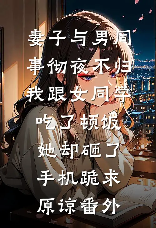 妻子与男同事彻夜不归，我跟女同学吃了顿饭，她却砸了手机跪求原谅番外