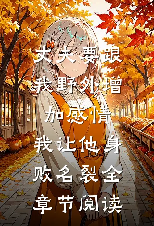 丈夫要跟我野外增加感情，我让他身败名裂全章节阅读