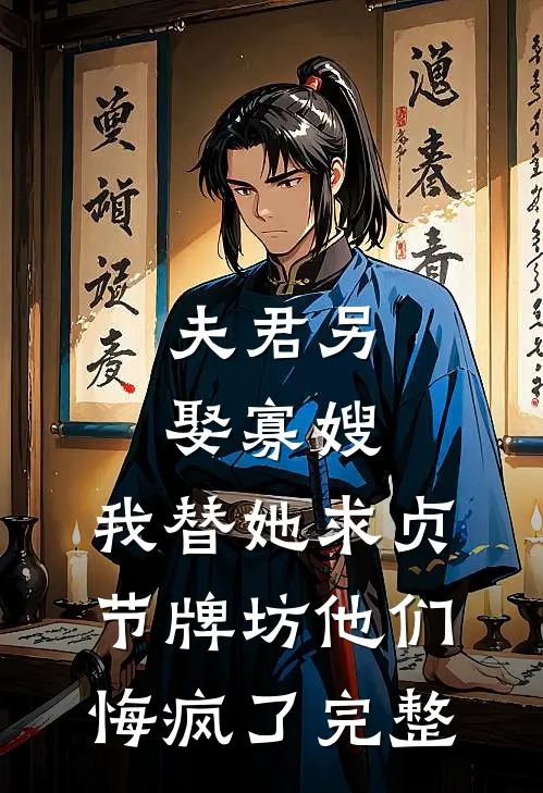 夫君另娶寡嫂，我替她求贞节牌坊他们悔疯了完整