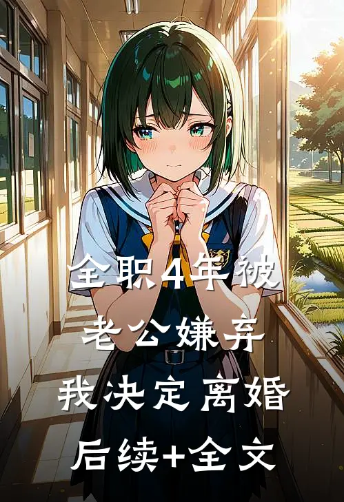 全职4年被老公嫌弃，我决定离婚后续+全文