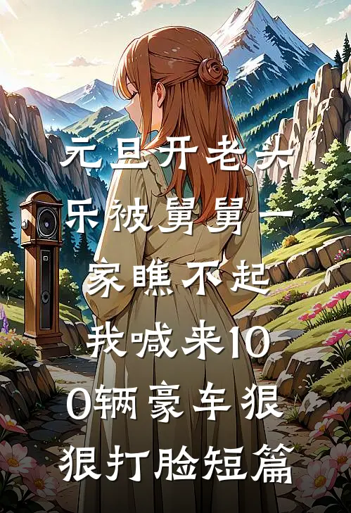 元旦开老头乐被舅舅一家瞧不起，我喊来100辆豪车狠狠打脸短篇