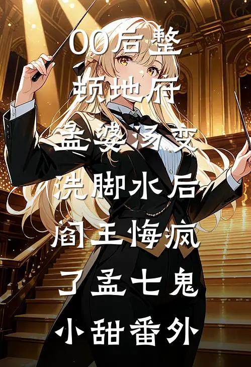 00后整顿地府，孟婆汤变洗脚水后，阎王悔疯了孟七鬼小甜番外