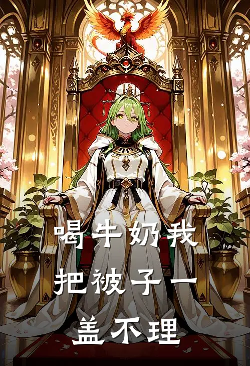 喝牛奶我把被子一盖不理