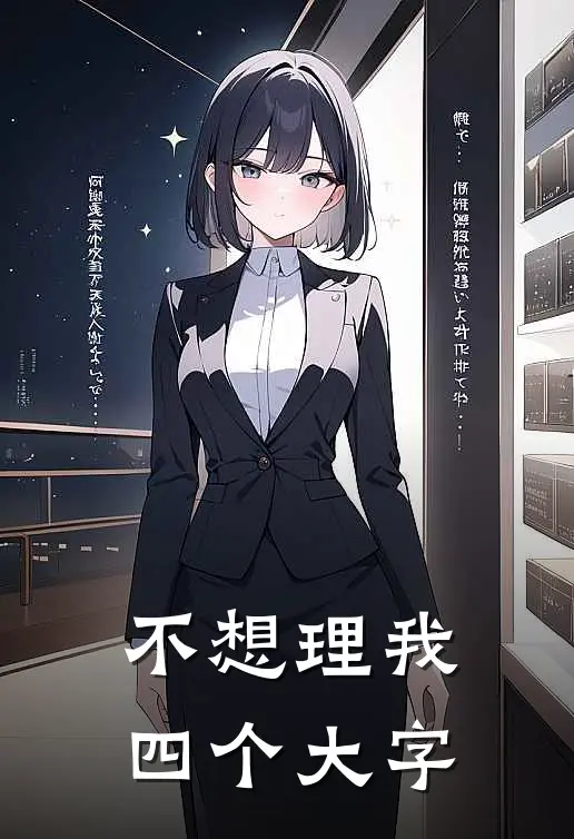 不想理我四个大字