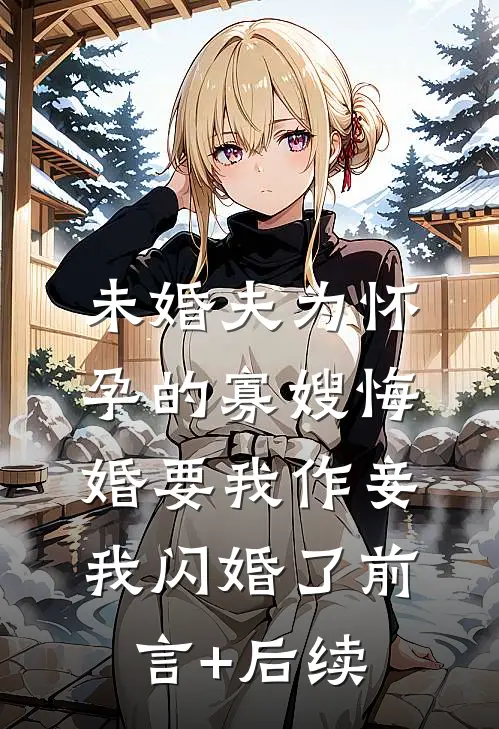未婚夫为怀孕的寡嫂悔婚要我作妾，我闪婚了前言+后续