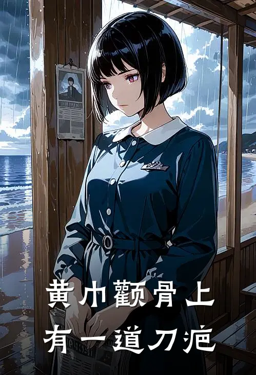 黄巾颧骨上有一道刀疤