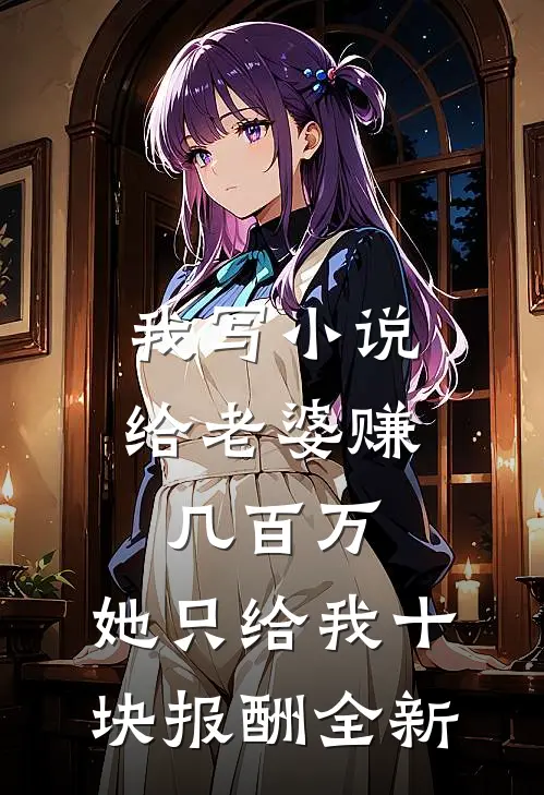 我写小说给老婆赚几百万，她只给我十块报酬全新