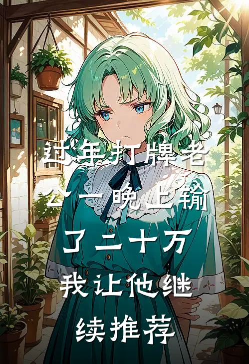 过年打牌老公一晚上输了二十万，我让他继续推荐