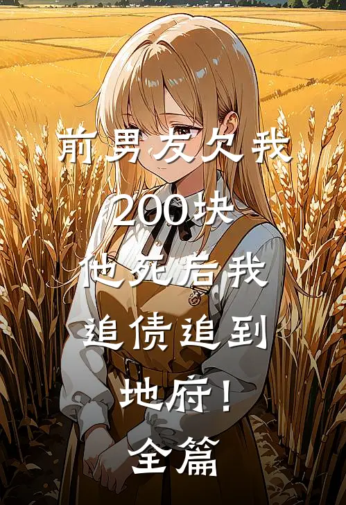 前男友欠我200块，他死后我追债追到地府！全篇