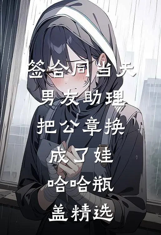 签合同当天，男友助理把公章换成了娃哈哈瓶盖精选