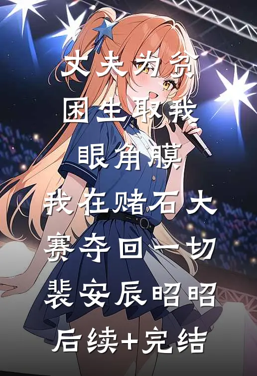 丈夫为贫困生取我眼角膜，我在赌石大赛夺回一切裴安辰昭昭后续+完结
