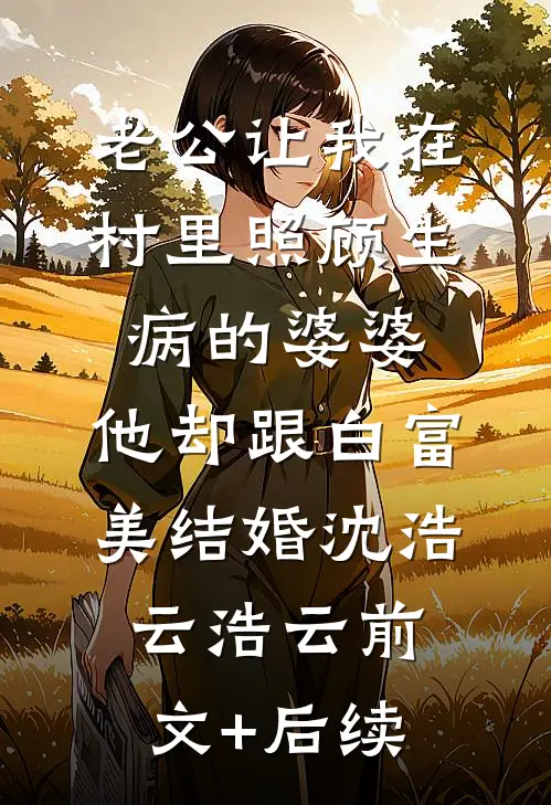 老公让我在村里照顾生病的婆婆，他却跟白富美结婚沈浩云浩云前文+后续