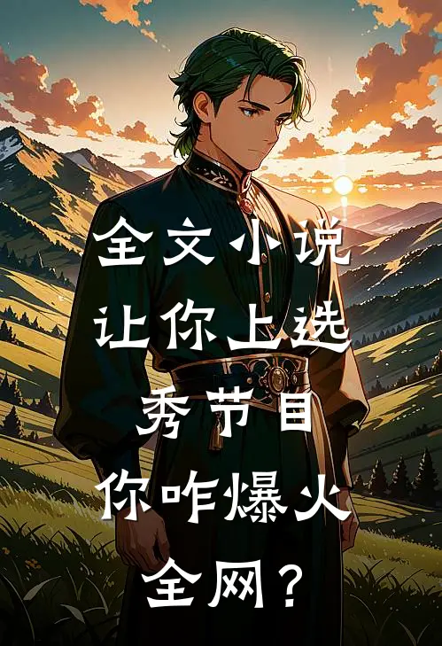 全文小说让你上选秀节目，你咋爆火全网？