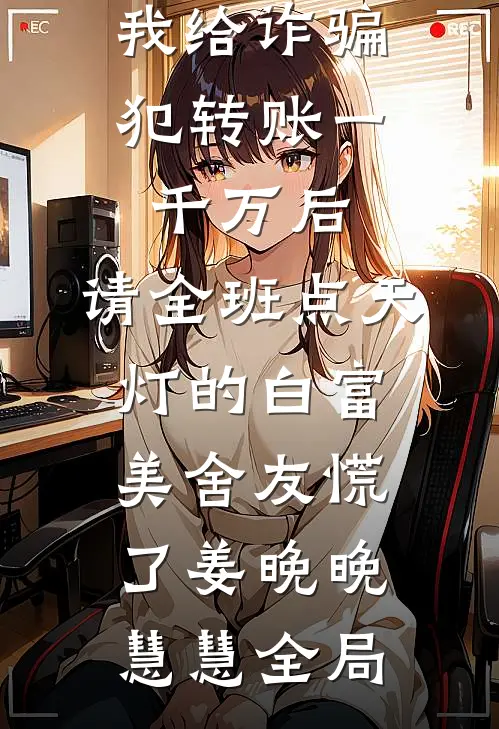 我给诈骗犯转账一千万后，请全班点天灯的白富美舍友慌了姜晚晚慧慧全局