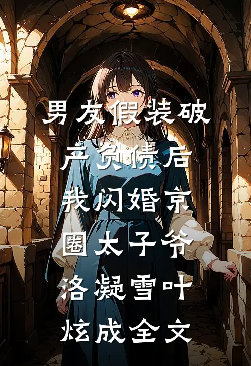 男友假装破产负债后，我闪婚京圈太子爷洛凝雪叶炫成全文