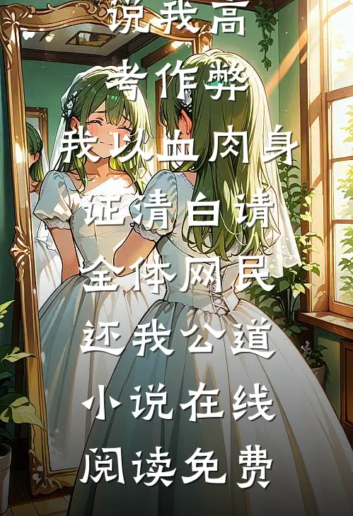 说我高考作弊，我以血肉身证清白请全体网民还我公道小说在线阅读免费