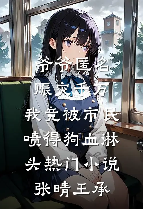 爷爷匿名赈灾千万，我竟被市民喷得狗血淋头热门小说张晴王承
