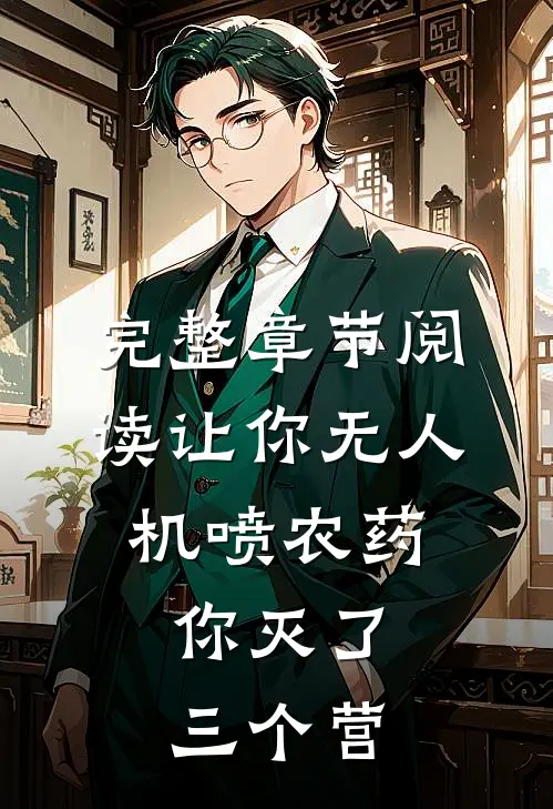 完整章节阅读让你无人机喷农药，你灭了三个营