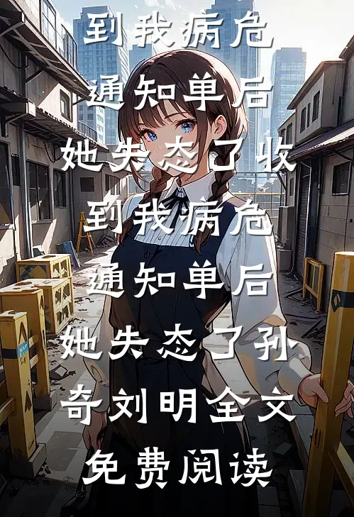全本小说收到我病危通知单后，她失态了收到我病危通知单后，她失态了孙奇刘明全文免费阅读