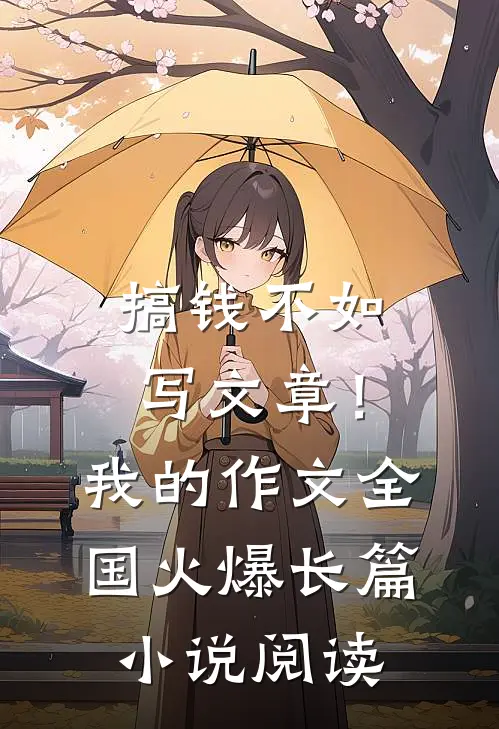 搞钱不如写文章！我的作文全国火爆长篇小说阅读
