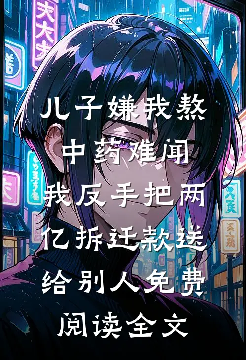 儿子嫌我熬中药难闻，我反手把两亿拆迁款送给别人免费阅读全文