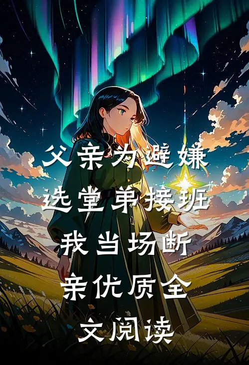父亲为避嫌选堂弟接班，我当场断亲优质全文阅读