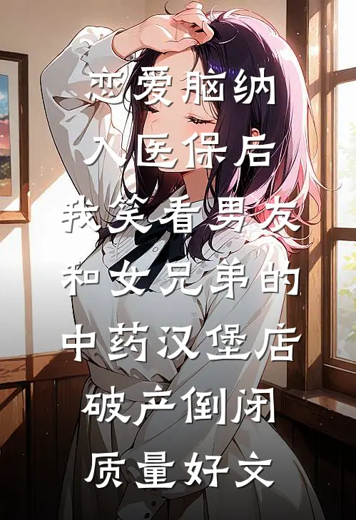 恋爱脑纳入医保后，我笑看男友和女兄弟的中药汉堡店破产倒闭质量好文