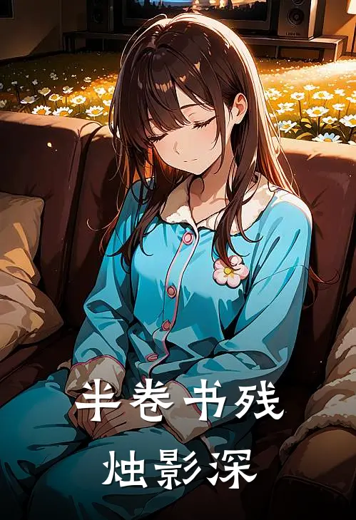 半卷书残烛影深