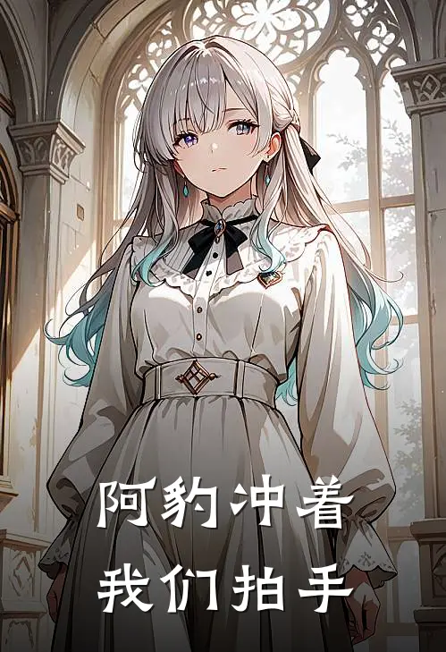 阿豹冲着我们拍手