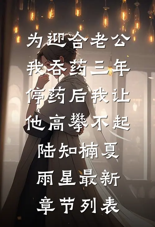 为迎合老公我吞药三年，停药后我让他高攀不起陆知楠夏雨星最新章节列表