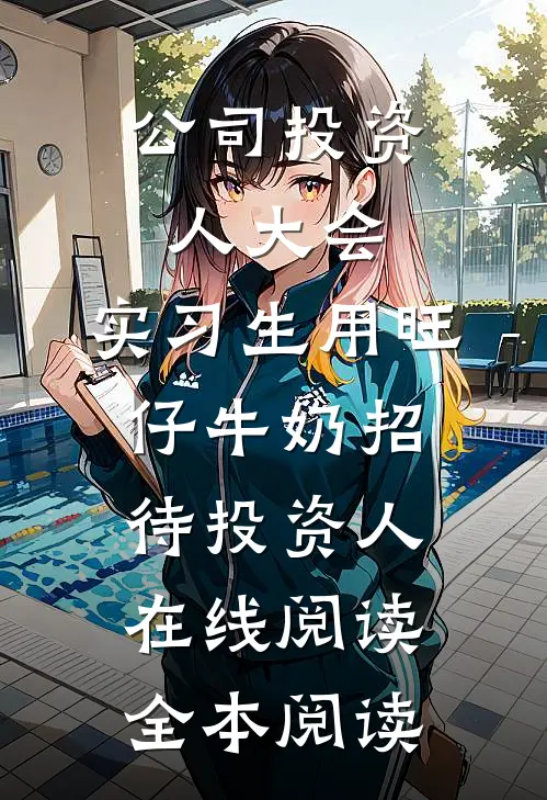 公司投资人大会，实习生用旺仔牛奶招待投资人在线阅读全本阅读