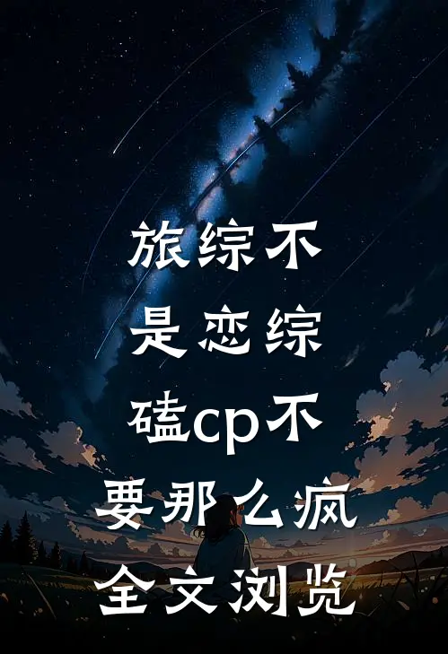 旅综不是恋综，磕cp不要那么疯全文浏览
