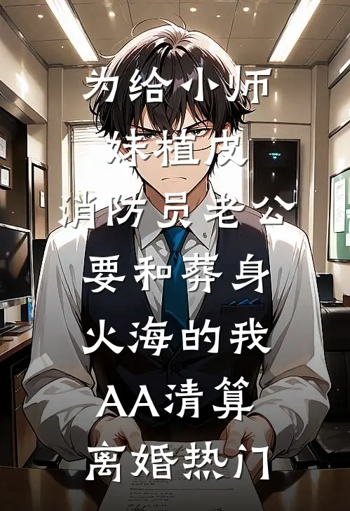 为给小师妹植皮，消防员老公要和葬身火海的我AA清算离婚热门