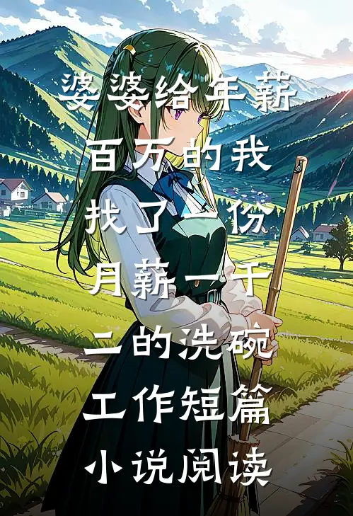 婆婆给年薪百万的我找了一份月薪一千二的洗碗工作短篇小说阅读