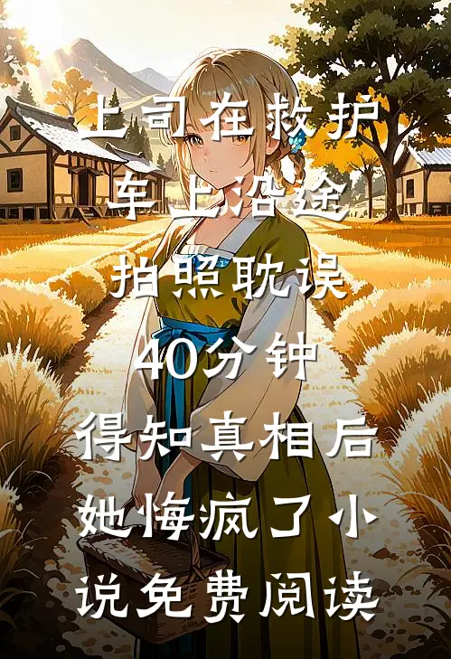 上司在救护车上沿途拍照耽误40分钟，得知真相后她悔疯了小说免费阅读