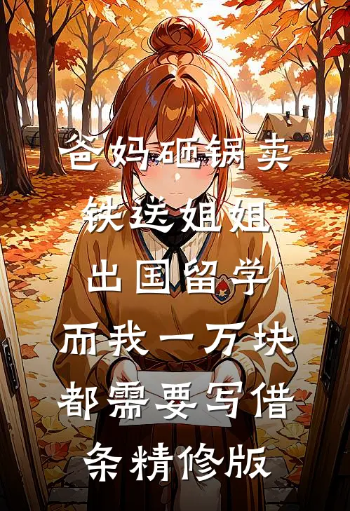爸妈砸锅卖铁送姐姐出国留学，而我一万块都需要写借条精修版
