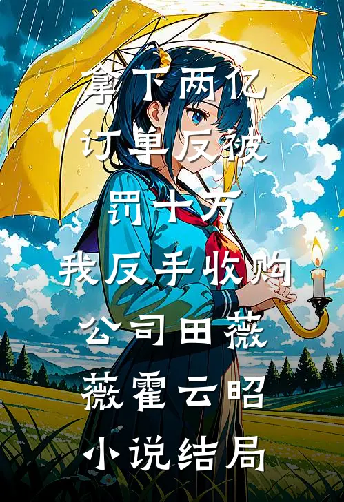 拿下两亿订单反被罚十万，我反手收购公司田薇薇霍云昭小说结局